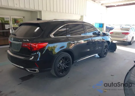 2017 Acura Mdx z USA, uszkodzony, nr VIN 5FRYD3H34HB014289